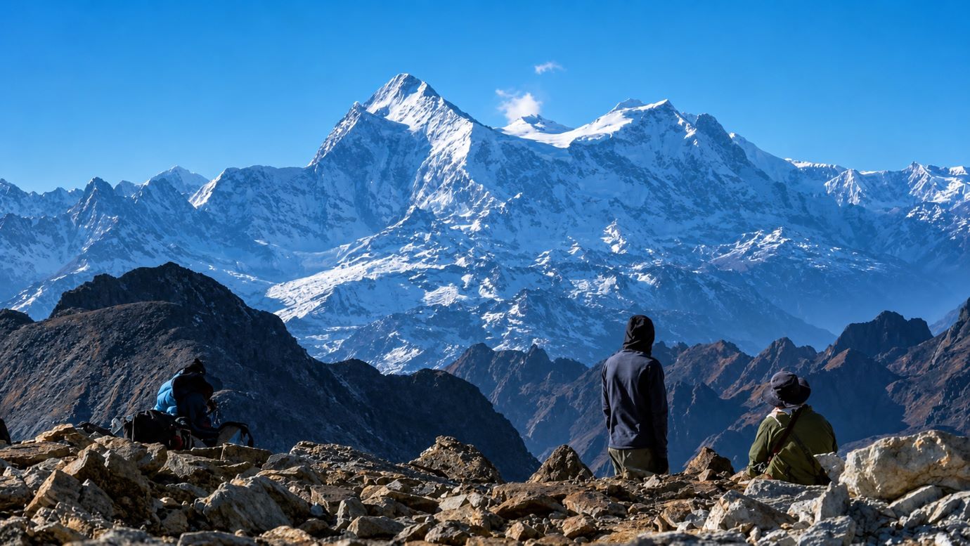 Makalu to Kangchenjunga via Lumba Sumba La Trek